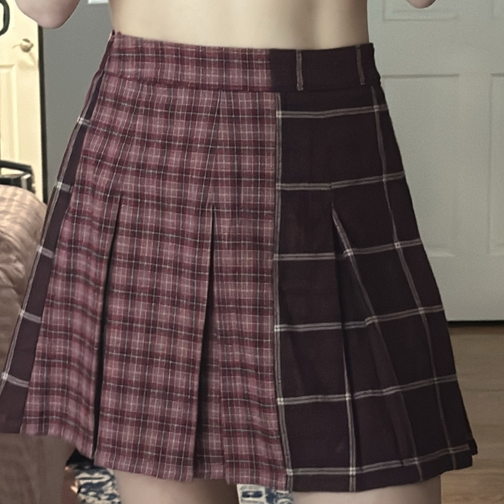 Hollister spliced skirt